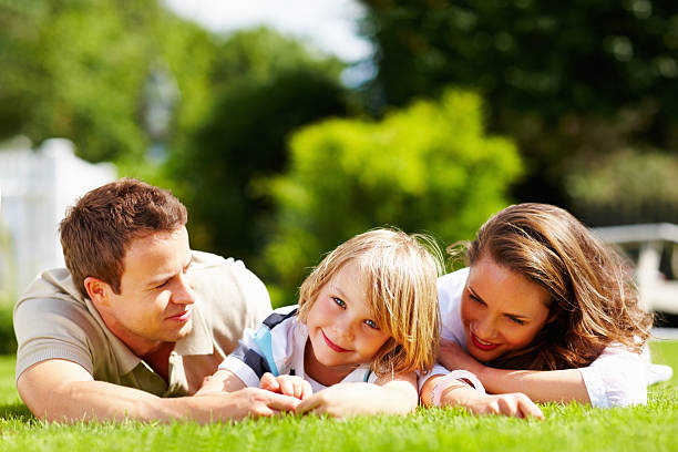 istock Young boy with his parents spending time together 157673260
