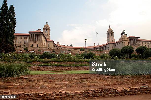 Foto de União Edifícios Pretoria e mais fotos de stock de Prédio do Parlamento - Prédio do Parlamento, Pretória, República da África do Sul