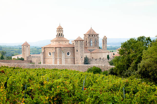 Poblet Monastery stock photo
