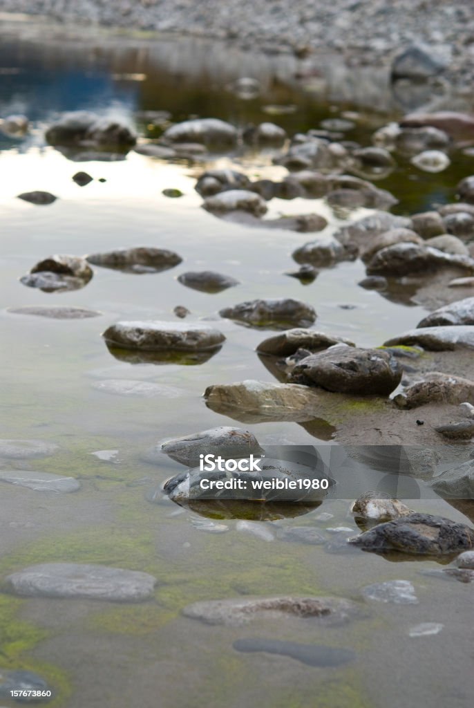 Steine auf den Fluss - Lizenzfrei Abstrakt Stock-Foto