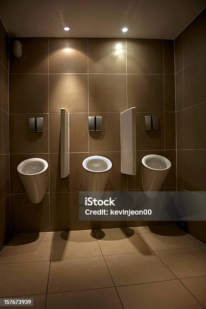 Urinals Stock Photo - Download Image Now - Bathroom, Ceramics, Color Image