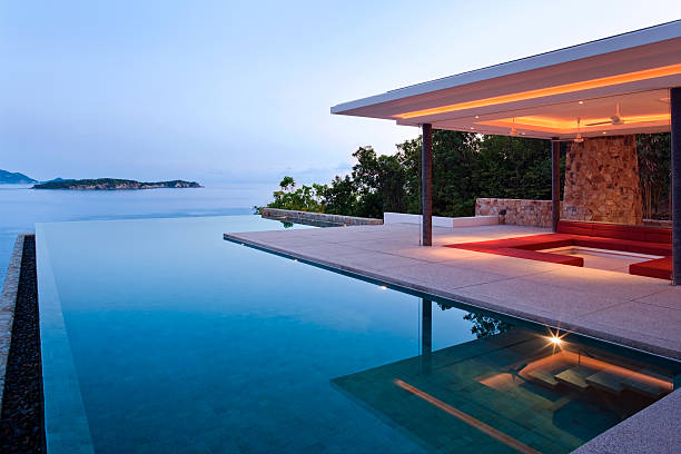istock Island Villa At Sunrise 157674751