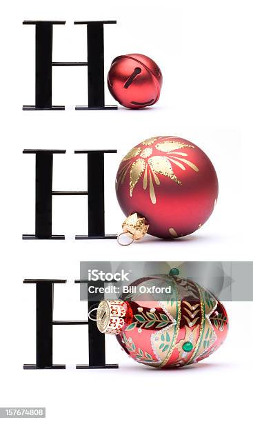 Hohoho Weihnachtskarte Konzept Stockfoto und mehr Bilder von Weihnachten - Weihnachten, Humor, Weihnachtskarte