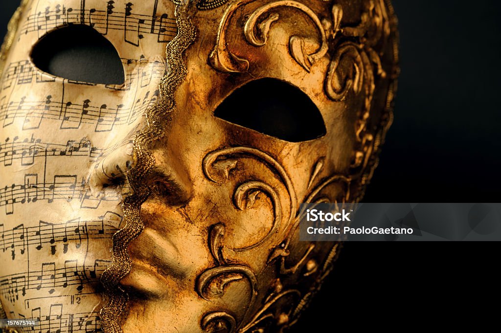 Máscara de Carnaval de Veneza - Royalty-free Máscara de Teatro Foto de stock
