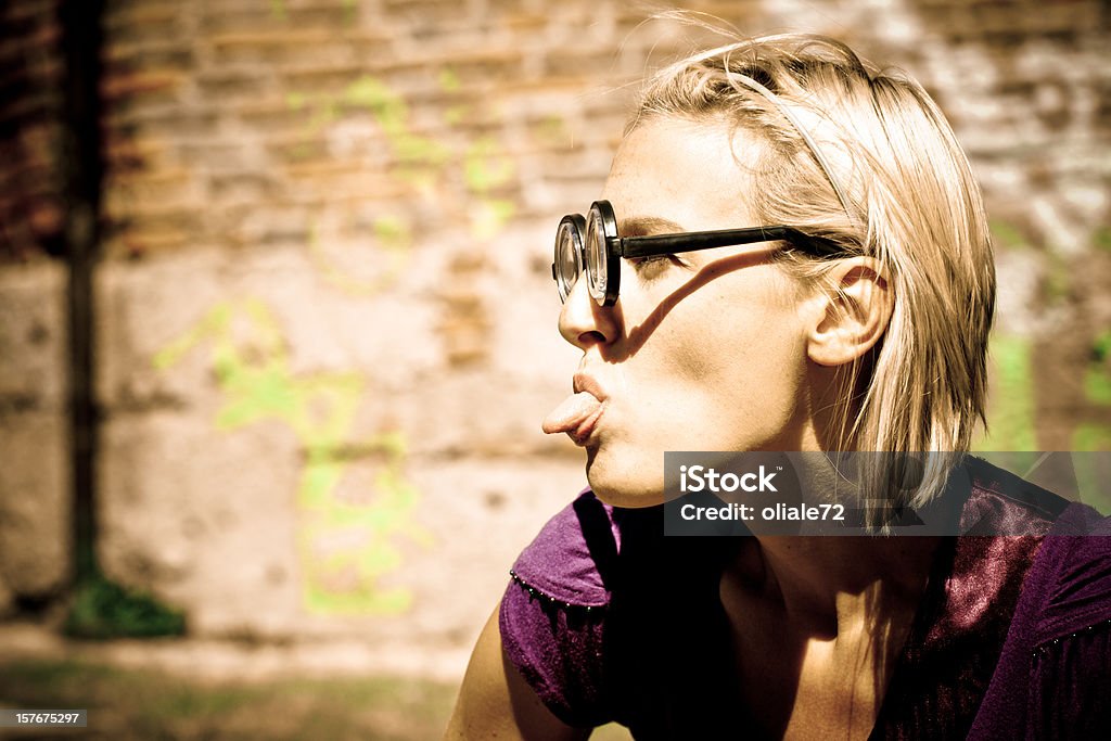 Young Beautiful Woman, Fashion Image - Italypse 2010  25-29 Years Stock Photo