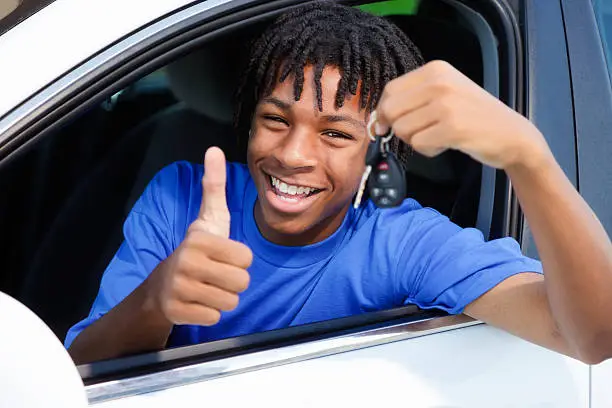 Photo of Happy Teen Driver