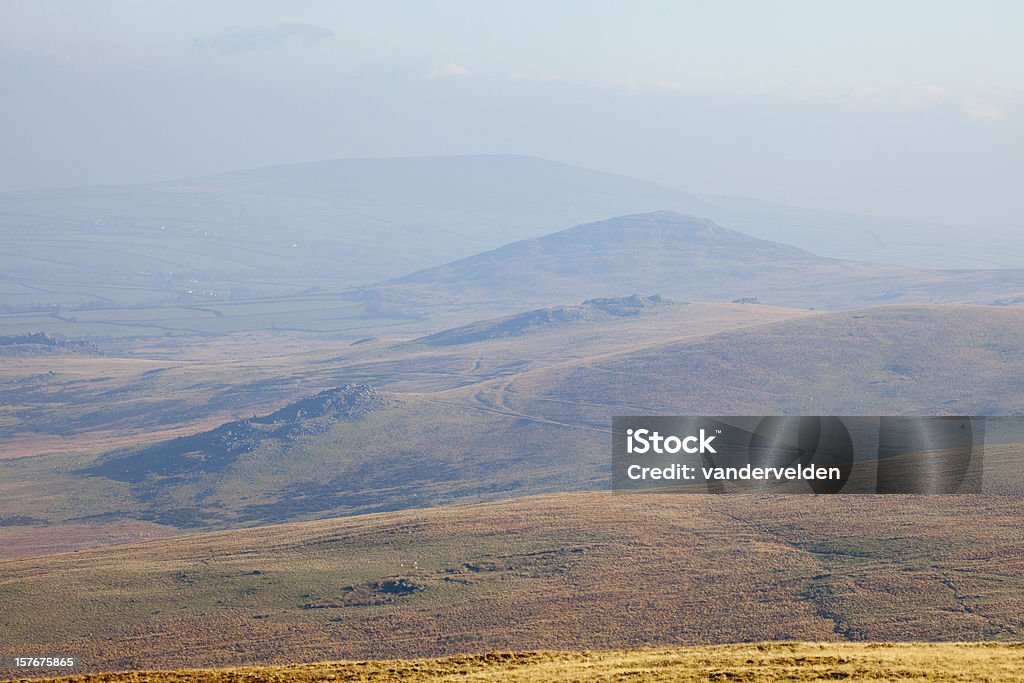 Flou Preseli Hills sur une journée d'automne - Photo de Automne libre de droits