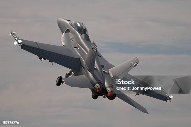 Mcdonnell Douglas Fa18 Hornet Military Jet Stock Photo - Download Image Now - FA-18 Hornet, US Navy, Navy