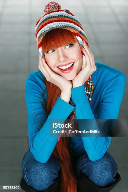 Beautiful Woman With Emotions Stock Photo - Download Image Now - White People, 20-24 Years, Adult