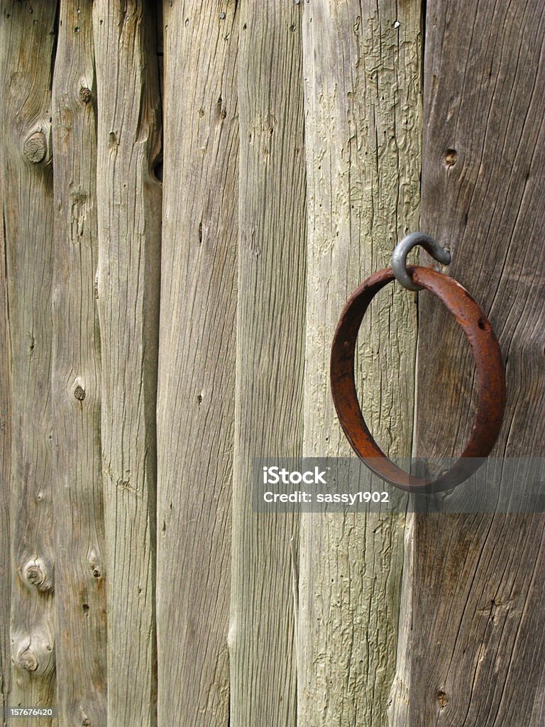 Cavallo anello di fissaggio - Foto stock royalty-free di Aggressione