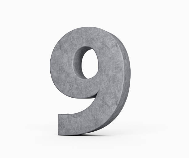 istock 3d Concrete Number Nine 9 Digit Made Of Grey Concrete Stone On White Background 3d Illustration 1576767853