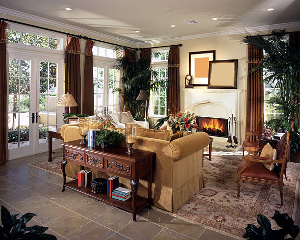 istock Living room Interior Design Home 157677518
