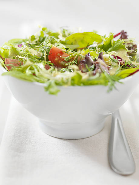 istock Tossed Salad with a Dijon Musturd, Dill Dressing 157677544