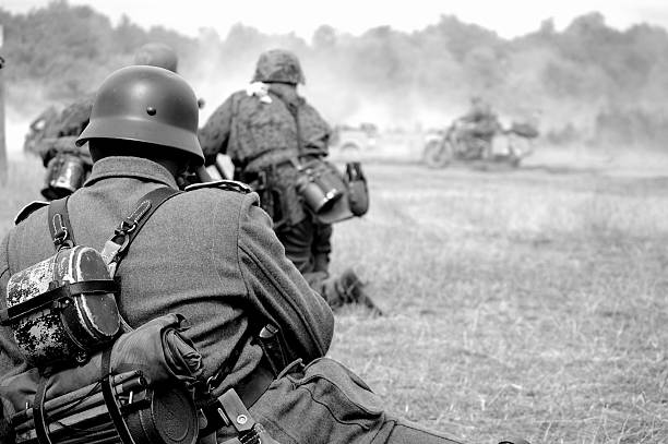 WW2 Battlefield.  battlefield photos stock pictures, royalty-free photos & images