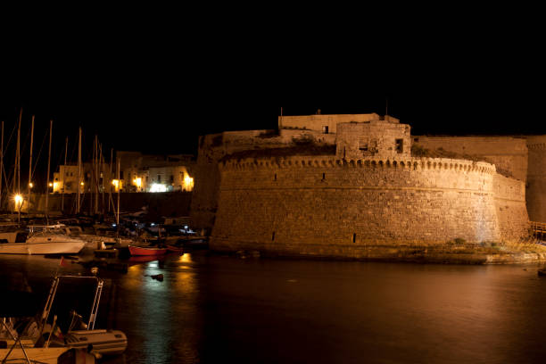 istock Gallipoli By Night, Apulia - Italy 157677675