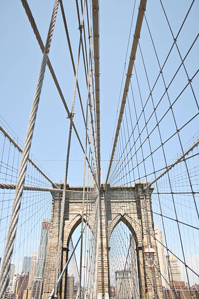 istock Brooklyn Bridge and Manhattan Skyscapers 157677888