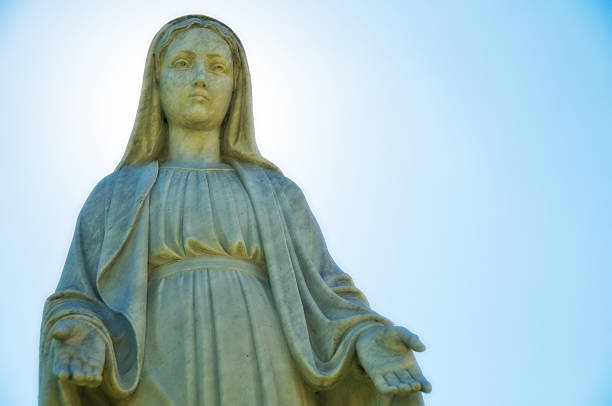 Statua della Vergine Maria - foto stock