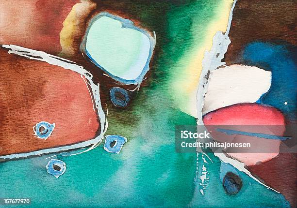 Abstract Painting Stock Photo - Download Image Now - Fine Art Painting, Expressionism, Art