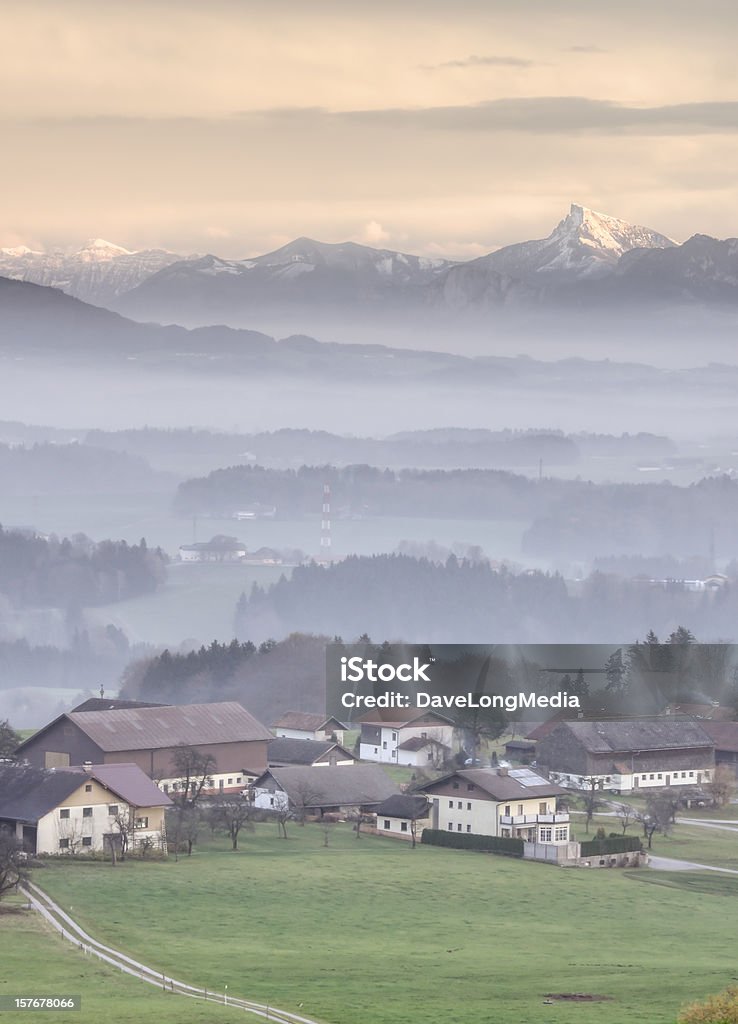 Paisaje de los Alpes - Foto de stock de Aire libre libre de derechos