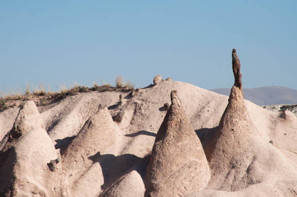 Cappadocian sandstone stock photo