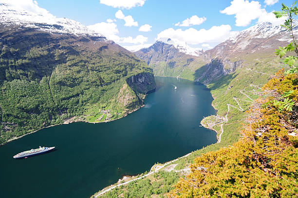 istock Geiranger Fjord at hellesylt Norway 157678776