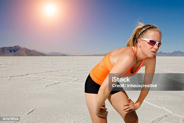Working Thru The Heat Stock Photo - Download Image Now - Desert Area, Sweat, 25-29 Years
