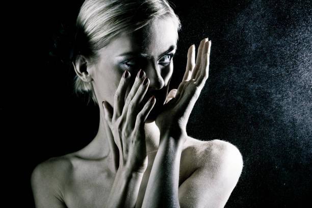 istock Cold woman portrait 157679195