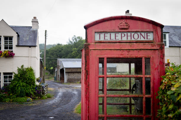 istock Rural English Phone Booth 157679209