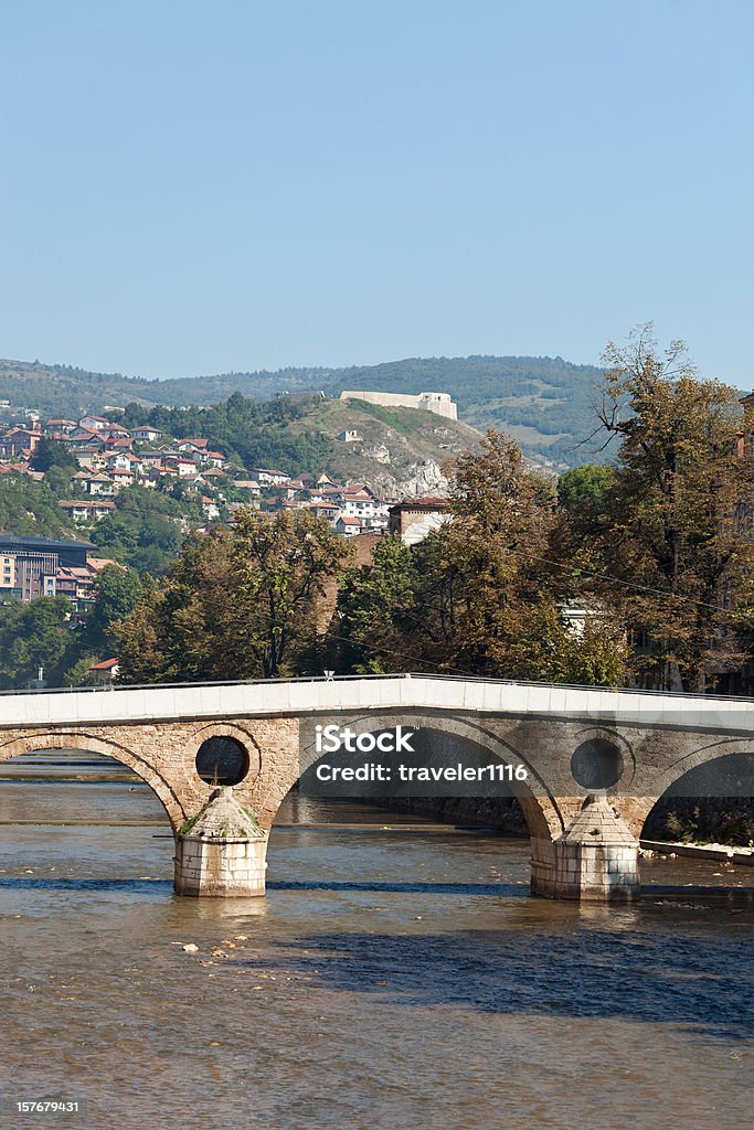 La Latin Bridge à Sarajevo, Bosnie - Photo de Archiduc François-Ferdinand d'Autriche libre de droits