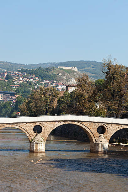 istock The Latin Bridge In Sarajevo, Bosnia 157679431