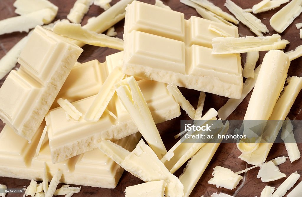 White Schokolade - Lizenzfrei Weiße Schokolade Stock-Foto