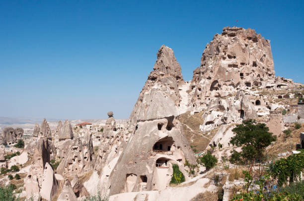 Mount Rock City in Cappadocia stock photo