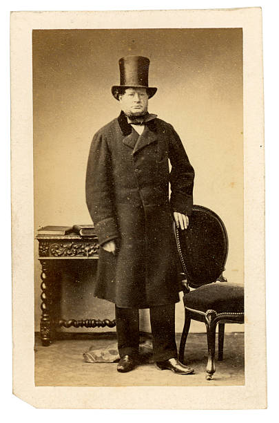 victorian gentleman - neunzehntes jahrhundert stock-fotos und bilder