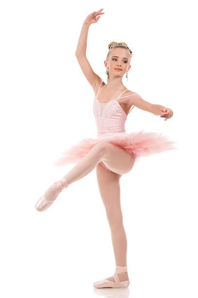 el ballerina - ballet dress studio shot costume fotografías e imágenes de stock