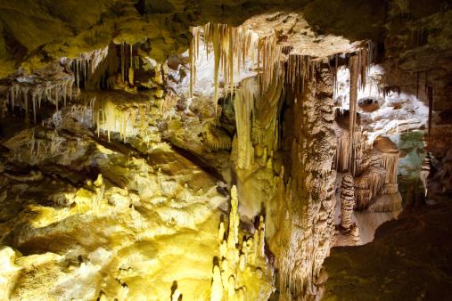 Cave in Gumushane in Turkey