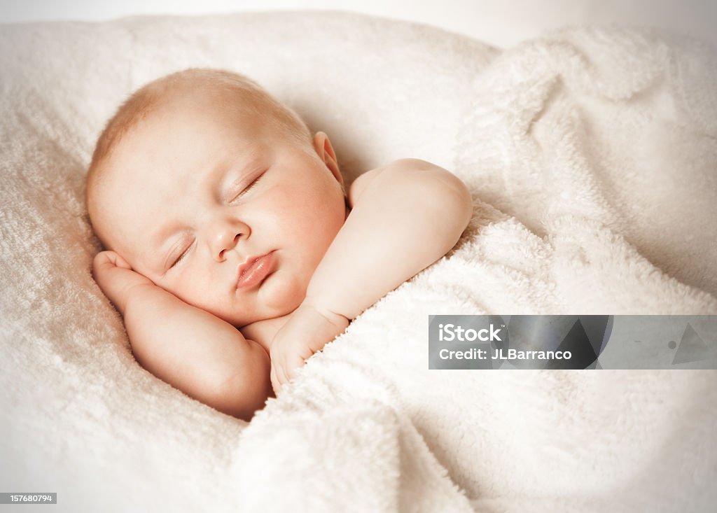Sleeping baby  Baby - Human Age Stock Photo