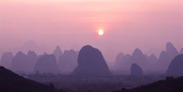 istock Sunrise Of The Stone Forest 157681008