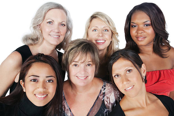 istock Happy Group of Women Closeup 157681131