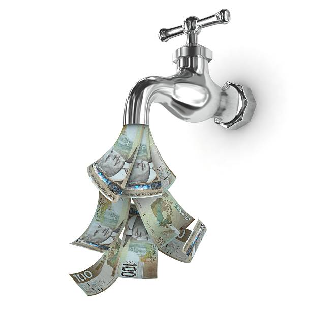 istock Money Faucet - Canadian Dollar 157681276