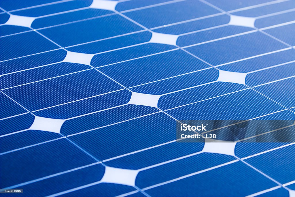 Alternative energy  Solar Panel Stock Photo