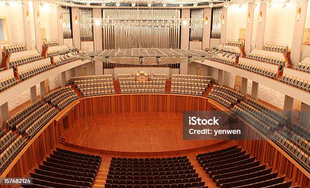 Modern Concert Hall Stock Photo - Download Image Now - Concert Hall, Stage Theater, Stage - Performance Space