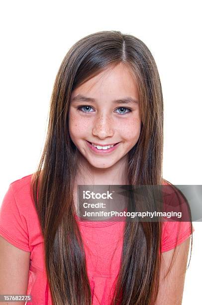 Foto de Linda Menina e mais fotos de stock de 10-11 Anos - 10-11 Anos, Figura para recortar, Retrato