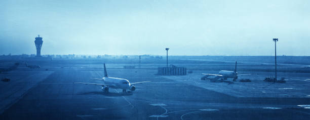 istock airplanes in barcelona airport 157682630