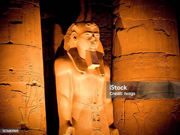 Храм В Луксоре Египет — стоковые фотографии и другие картинки Мумифицированный - Мумифицированный, Египет, Озимандия