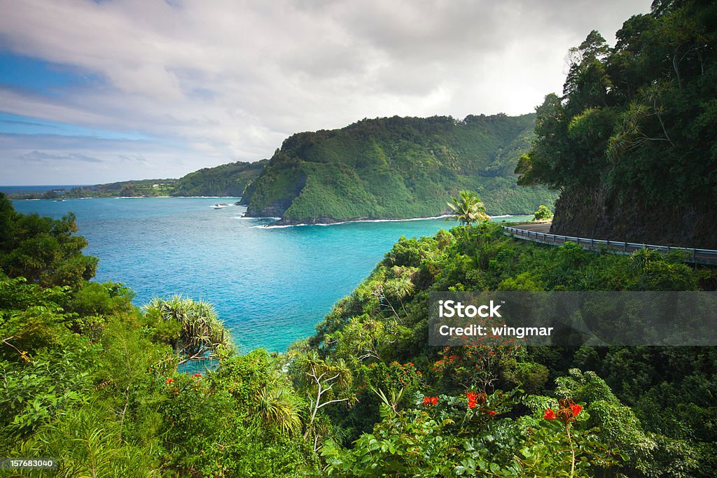 road to hana maui .hawaii - Lizenzfrei Insel Maui Stock-Foto
