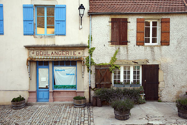 istock Typical french houses 157683558