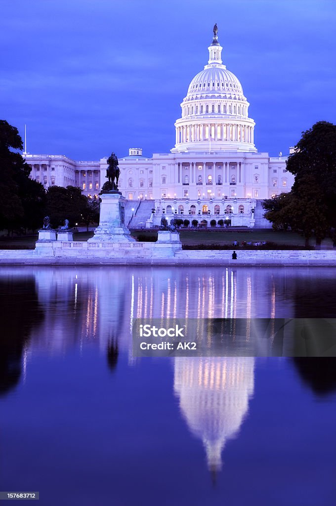 US Capitol em Washington, DC - Foto de stock de Washington DC royalty-free