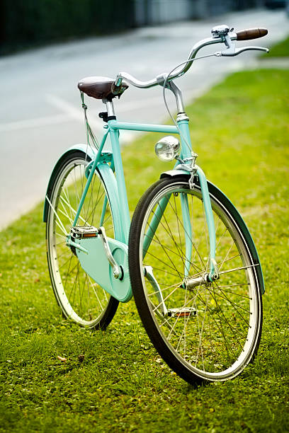 istock Vintage Bike on Grass 157684012