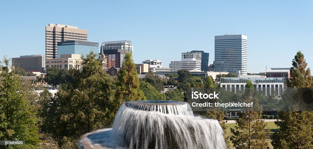 Columbia, Carolina del Sud, Skyline di Finley Park - Foto stock royalty-free di Carolina del Sud