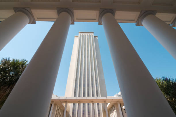 Capitol edifici di Tallahassee, Florida - foto stock
